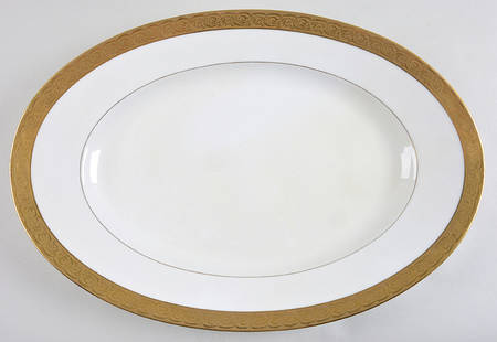 BOJ23 18" Oval Serving Platter