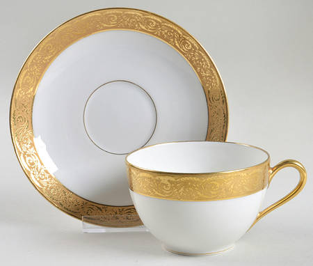 BOJ23 Flat Cup & Saucer Set