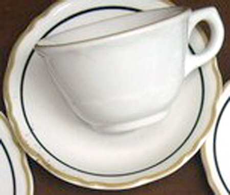 BUF32 Flat Cup & Saucer Set