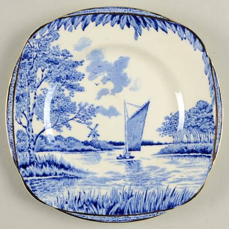 Britain Beautiful Square Bread & Butter Plate