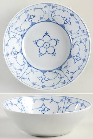 Indisch Blau 8" Round Vegetable Bowl