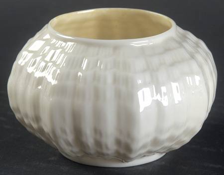Tridacna Yellow (No Trim) Open Sugar Bowl