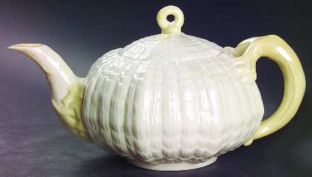 Tridacna Yellow (No Trim) Mini Teapot & Lid