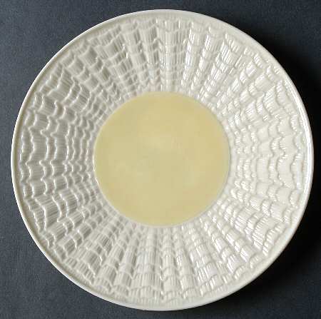 Tridacna Yellow (No Trim) Bread & Butter Plate