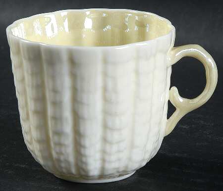 Tridacna Yellow (No Trim) Flat Demitasse Cup