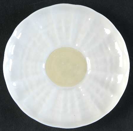 Tridacna Yellow (No Trim) Saucer for Demitasse Cup