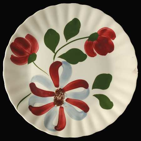 Whirligig Luncheon Plate