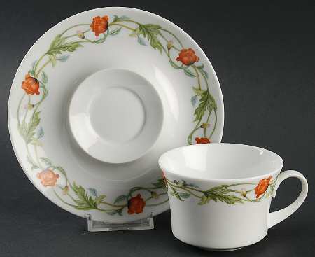 Segovia Flat Cup & Saucer Set by Block
