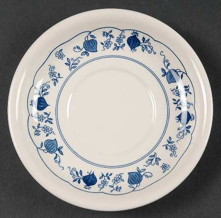 Blue Onion Saucer
