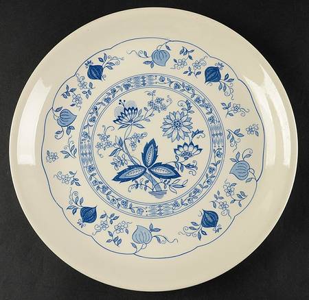 Blue Onion 11" Chop Plate (Round Platter)