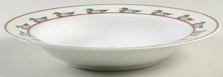 Decoy Gallery Rim Soup Bowl