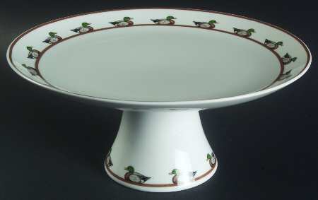 Decoy Gallery 10" Diameter Pedestal Cake Stand