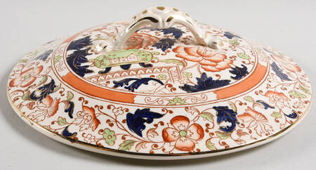 Gordon Rust Lid for Round Vegetable