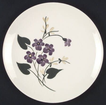 French Violets by Blue Ridge Southern Pottery