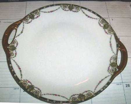 BWD152 Handled Cake Plate