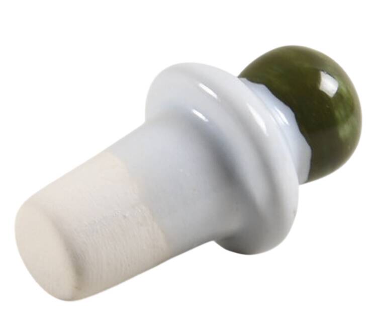 Blue Carnation Stopper for Vinegar