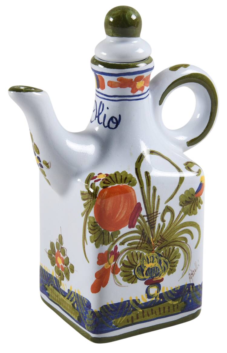 Blue Carnation Oil and Stopper by Brolli (Italy)