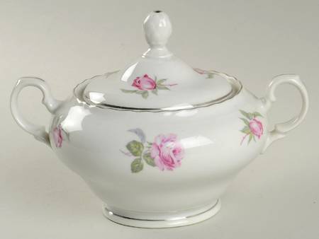 Vienna Rose Sugar Bowl & Lid