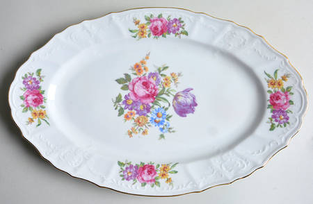 THU576 14" Oval Serving Platter