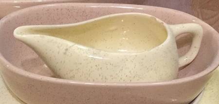 Al Fresco Yellow (Speckled) Gravy Boat