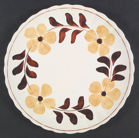 Yellow Petunia by Blue Ridge Southern Pottery