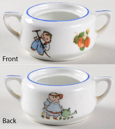 Happifats Child's Sugar Bowl No Lid
