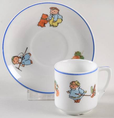 Happifats Child's Cup & Saucer Set