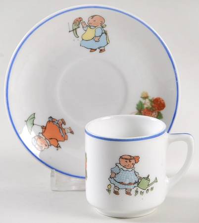 Happifats Child's Cup & Saucer Set