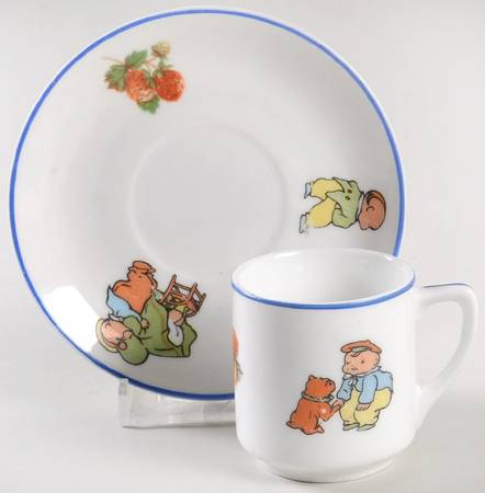 Happifats Child's Cup & Saucer Set