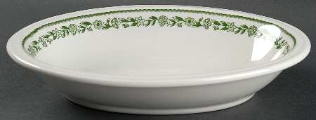Kenmore (No Trim) 10" Oval Vegetable Bowl