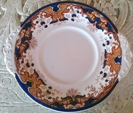 6339 Handled Cake Plate