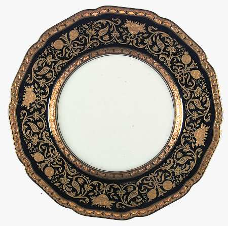 El Dorado Blue Salad Plate