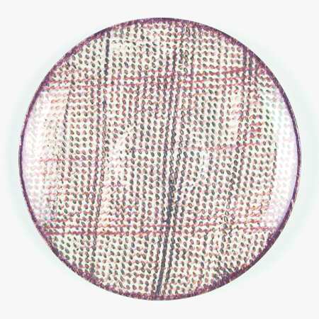 Barley Plaid Saucer
