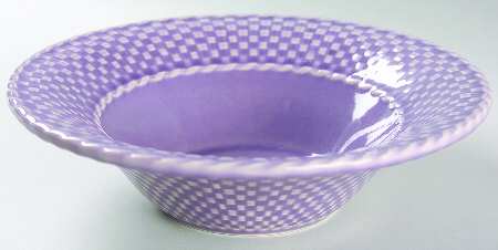 Celebration Purple Coupe Soup Bowl