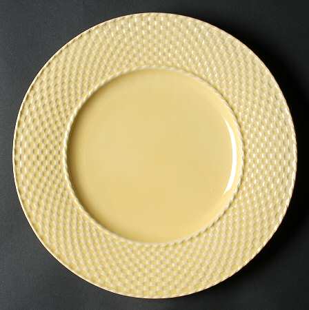 Celebration Yellow 12" Chop Plate (Round Platter)