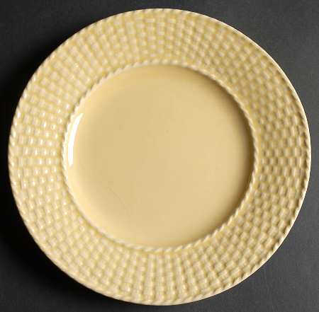 Celebration Yellow Salad Plate