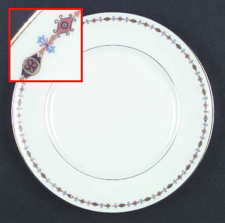 BER167 Salad Plate