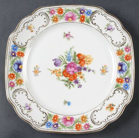 Royal Square Salad Plate
