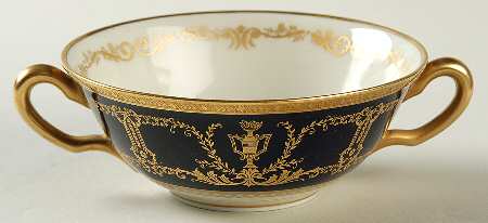 C776 Flat Cream Soup Bowl
