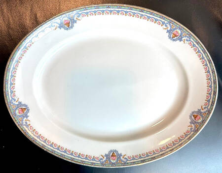 BER168 11" Oval Serving Platter
