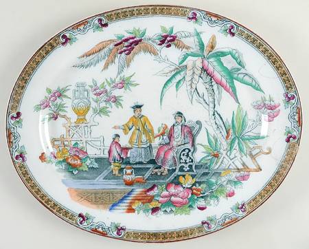 Pekin 13" Oval Serving Platter