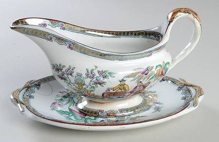 Pekin Gravy Boat & Underplate