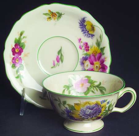 Sorrento Footed Cup & Saucer Set