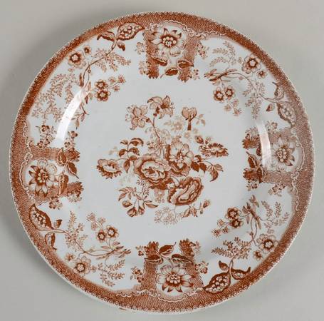 Persian Rose Luncheon Plate