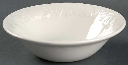 Lincoln White Coupe Cereal Bowl