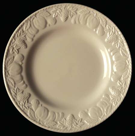 Lincoln White Bread & Butter Plate