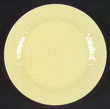 Whisper Yellow Salad/Dessert Plate