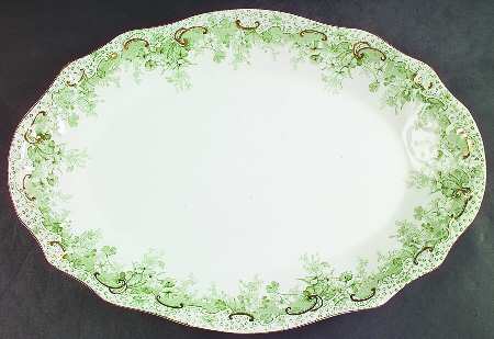 Cromer Green (Gold Accents) by T &amp; R Boote