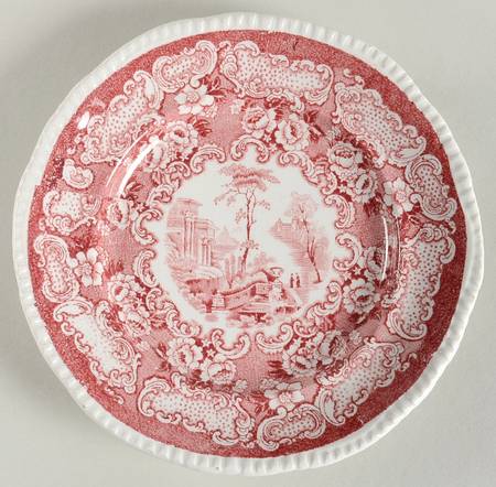 Athena Red Bread & Butter Plate