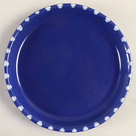 Rhythm Blue Salad Plate